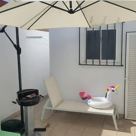 Piscina, Terraza Y Barbacoa En Tenerife Sur *